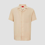 Ellino SS Shirt - Light Beige - HUGO - Kul og Koks