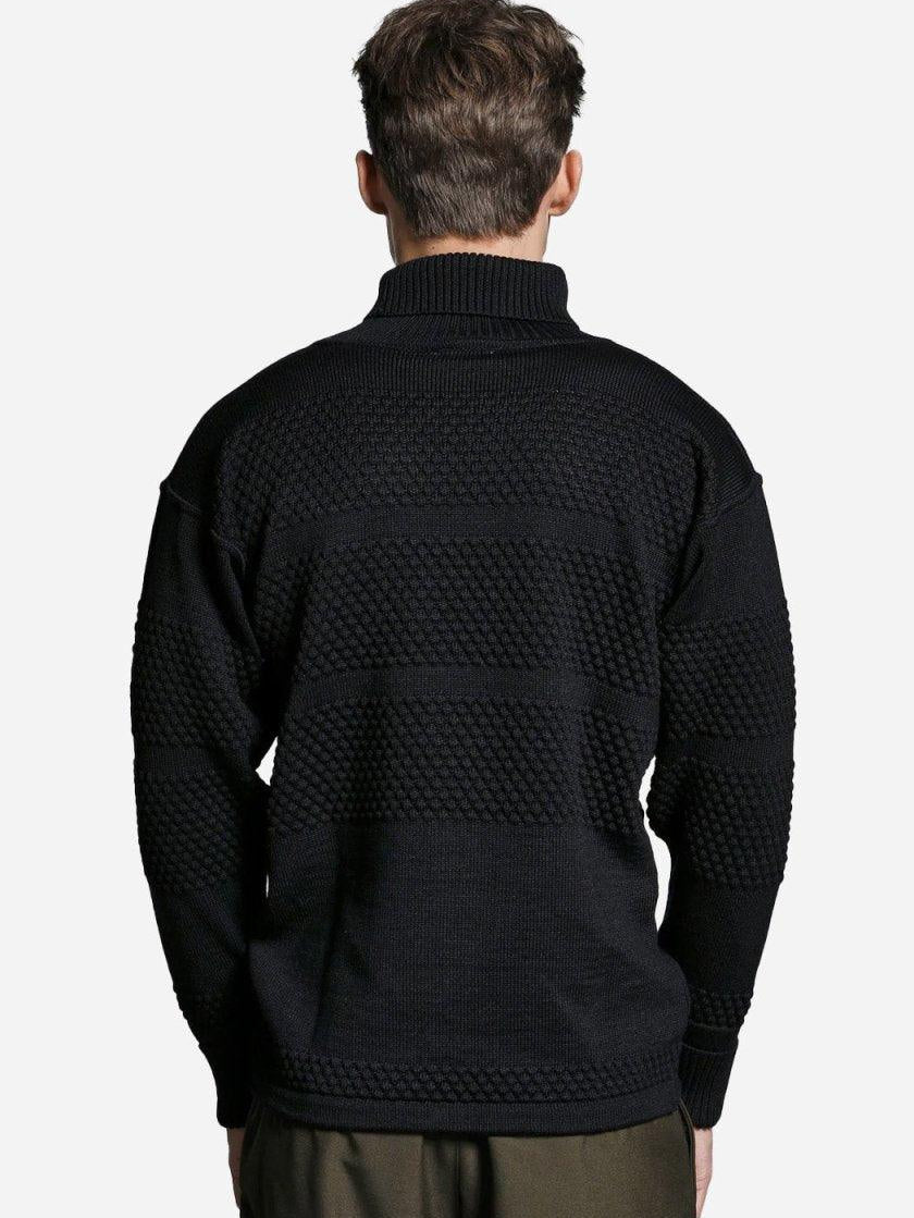 Fisherman Sweater - Dark Navy - SNS - Kul og Koks