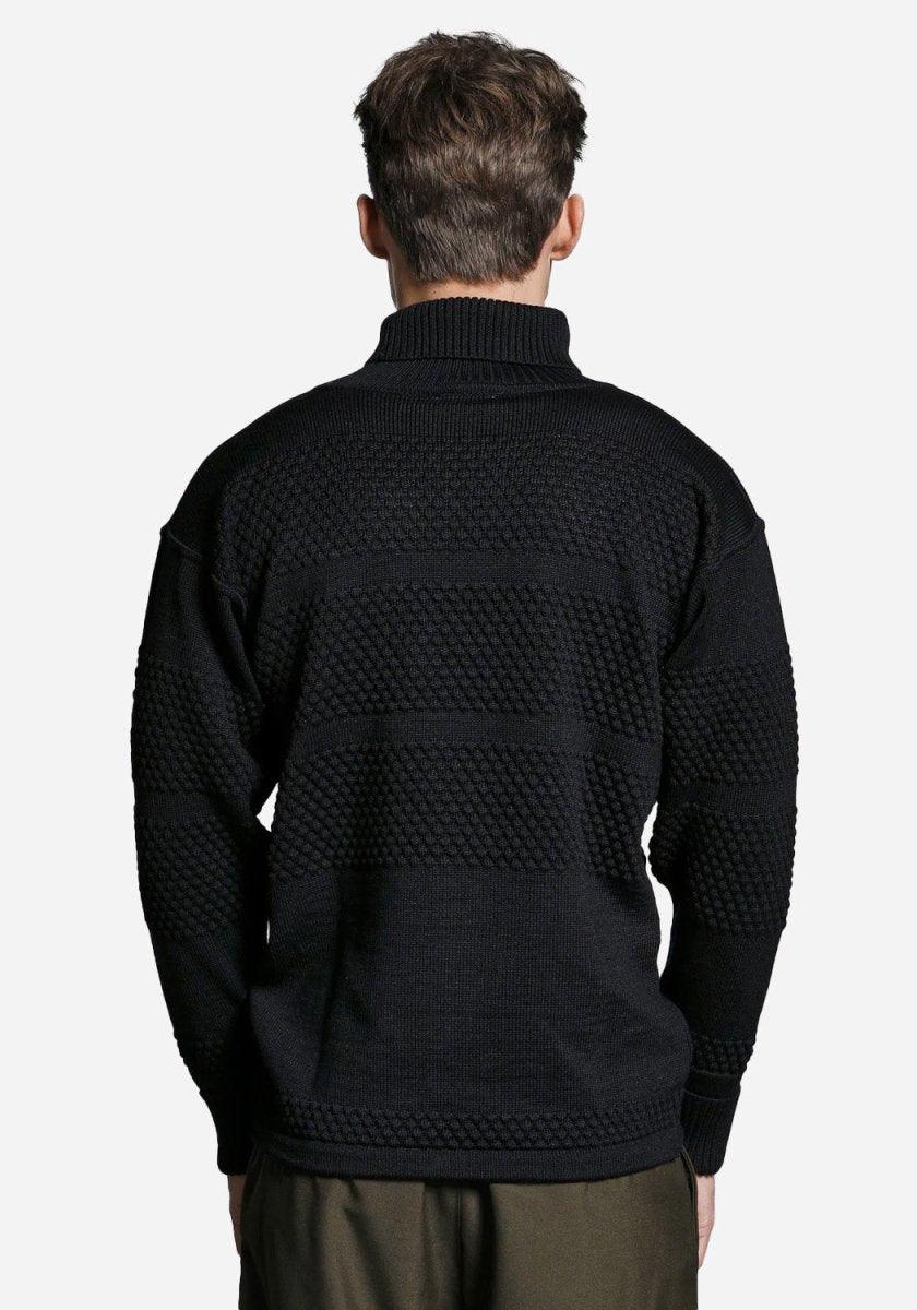 Fisherman Sweater - Dark Navy - SNS - Kul og Koks