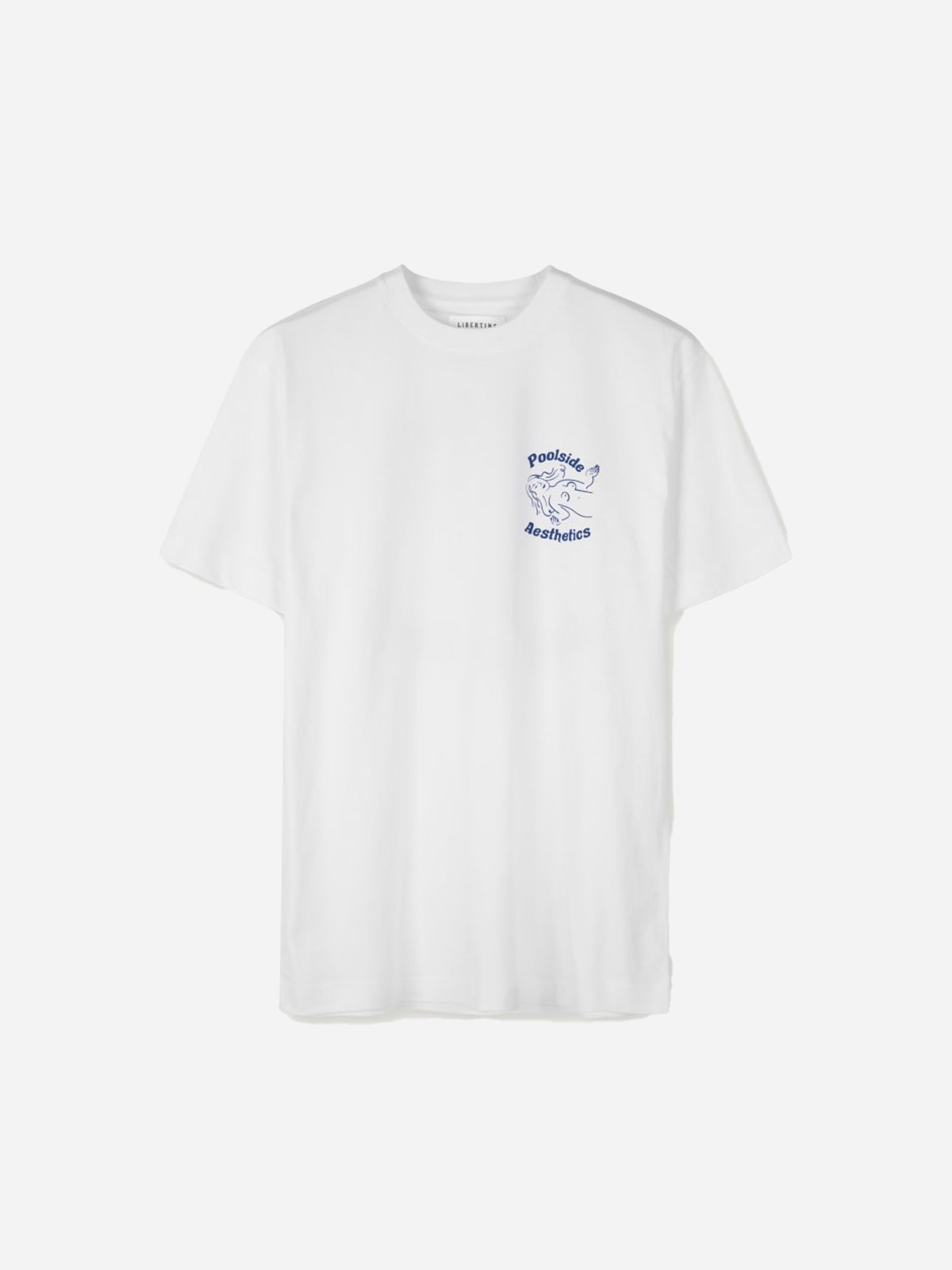 BEAT POOLSIDE / HVID T-shirt - Libertine-Libertine - Kul og Koks