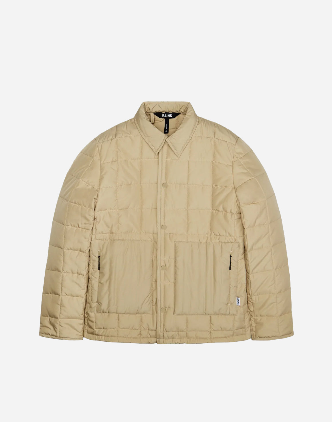 Liner Shirt Jakke - Sand - RAINS - Kul og Koks