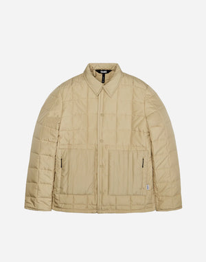 Liner Shirt Jakke - Sand - RAINS - Kul og Koks