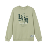 Golf Sweatshirt - Faded Green - BLS HAFNIA - Kul og Koks