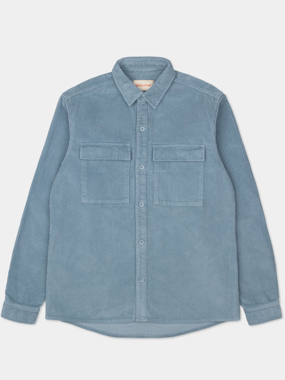Utility Overshirt - Light Blue - Revolution - Kul og Koks