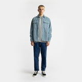 Utility Overshirt - Light Blue - Revolution - Kul og Koks