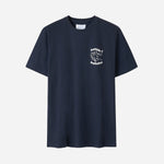 BEAT POOLSIDE / NAVY T-shirt - Libertine-Libertine - Kul og Koks