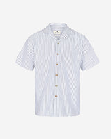 Akkurt SS Shirt - Bonnie Blue Striped - Anerkjendt - Kul og Koks