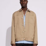 Harold Camel Overshirt - Sand - Won Hundred - Kul og Koks