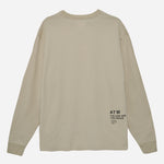Heavy Long Sleeved Tee - Sand - HALO - Kul og Koks