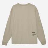 Heavy Long Sleeved Tee - Sand - HALO - Kul og Koks