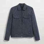 Kristoffer High Dense Jacket - Ink Blue - Elvine - Kul og Koks