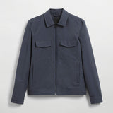 Kristoffer High Dense Jacket - Ink Blue - Elvine - Kul og Koks