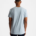 1316 T-shirt - Lightblue Melange - Revolution - Kul og Koks