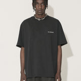 Logo Print Boxy T-shirt SS - Sort - Han kjøbenhavn - Kul og Koks