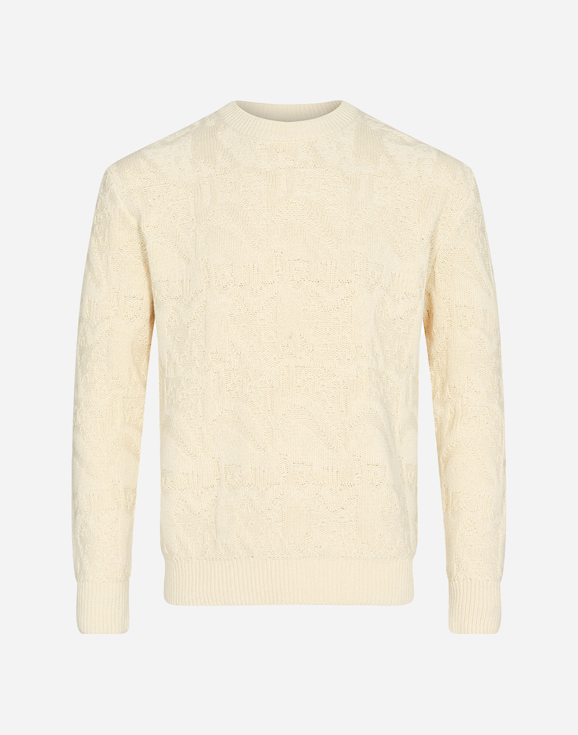 Mauro Crew Knit - Off White - Mos Mosh Gallery - Kul og Koks