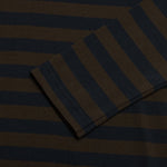 Midi Rib Tobias LS Tee - Black Coffee - Mads Nørgaard - Kul og Koks