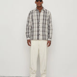 Studio Roar Overshirt - Vanille Ice Check - Mads Nørgaard - Kul og Koks