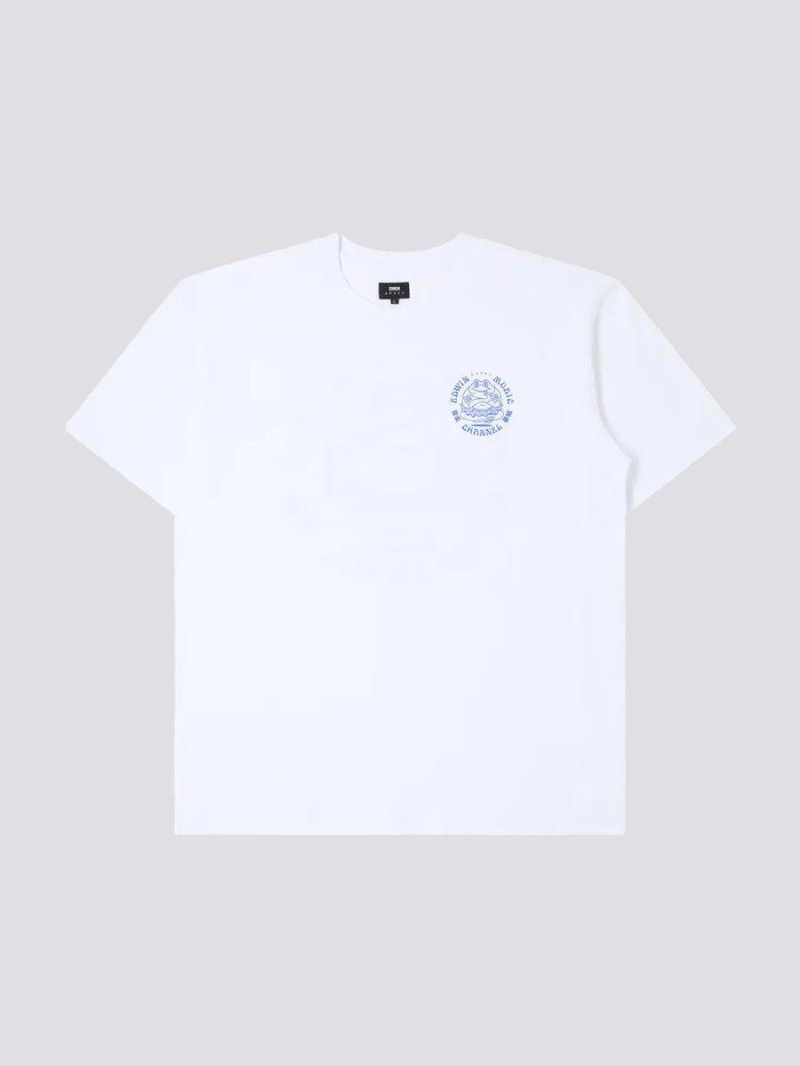 Music Channel T-shirt - White - EDWIN - Kul og Koks