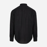 Linen Sune Shirt - Black - Mads Nørgaard - Kul og Koks