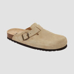 Olivier Suede Clogs Sandal - Beige - Scholl - Kul og Koks