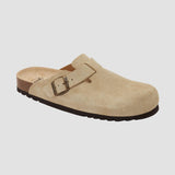 Olivier Suede Clogs Sandal - Beige - Scholl - Kul og Koks