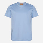 Perry T-shirt - Lys Blå - Mos Mosh Gallery - Kul og Koks