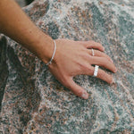 Rustic Ring · Sølv - IX STUDIOS - Kul og Koks