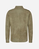 Ollie Leather Overshirt - Grøn - Mos Mosh Gallery - Kul og Koks