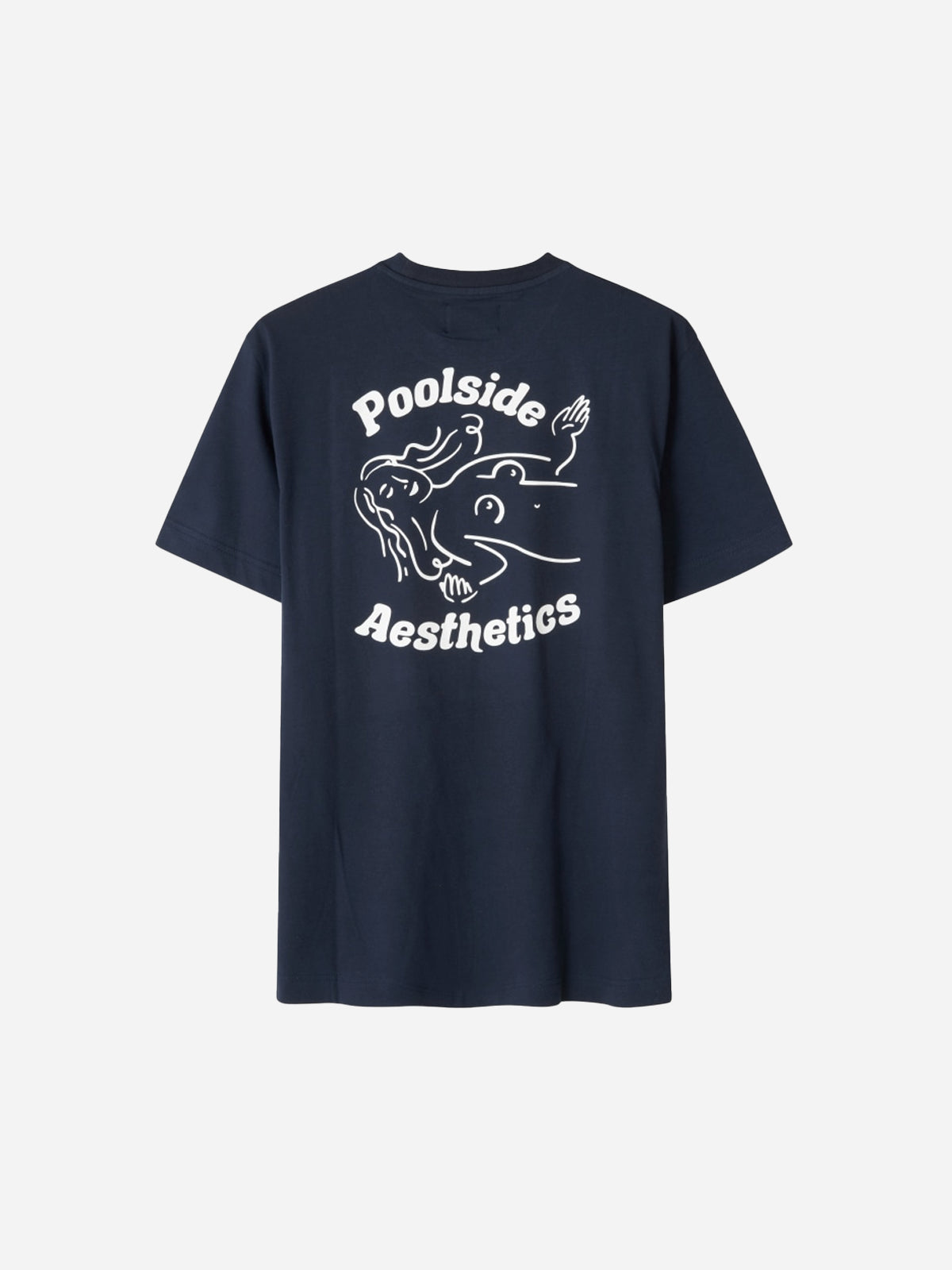 BEAT POOLSIDE / NAVY T-shirt - Libertine-Libertine - Kul og Koks