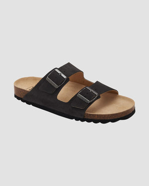 SL Julien Suede Sandal - Grey - Scholl - Kul og Koks