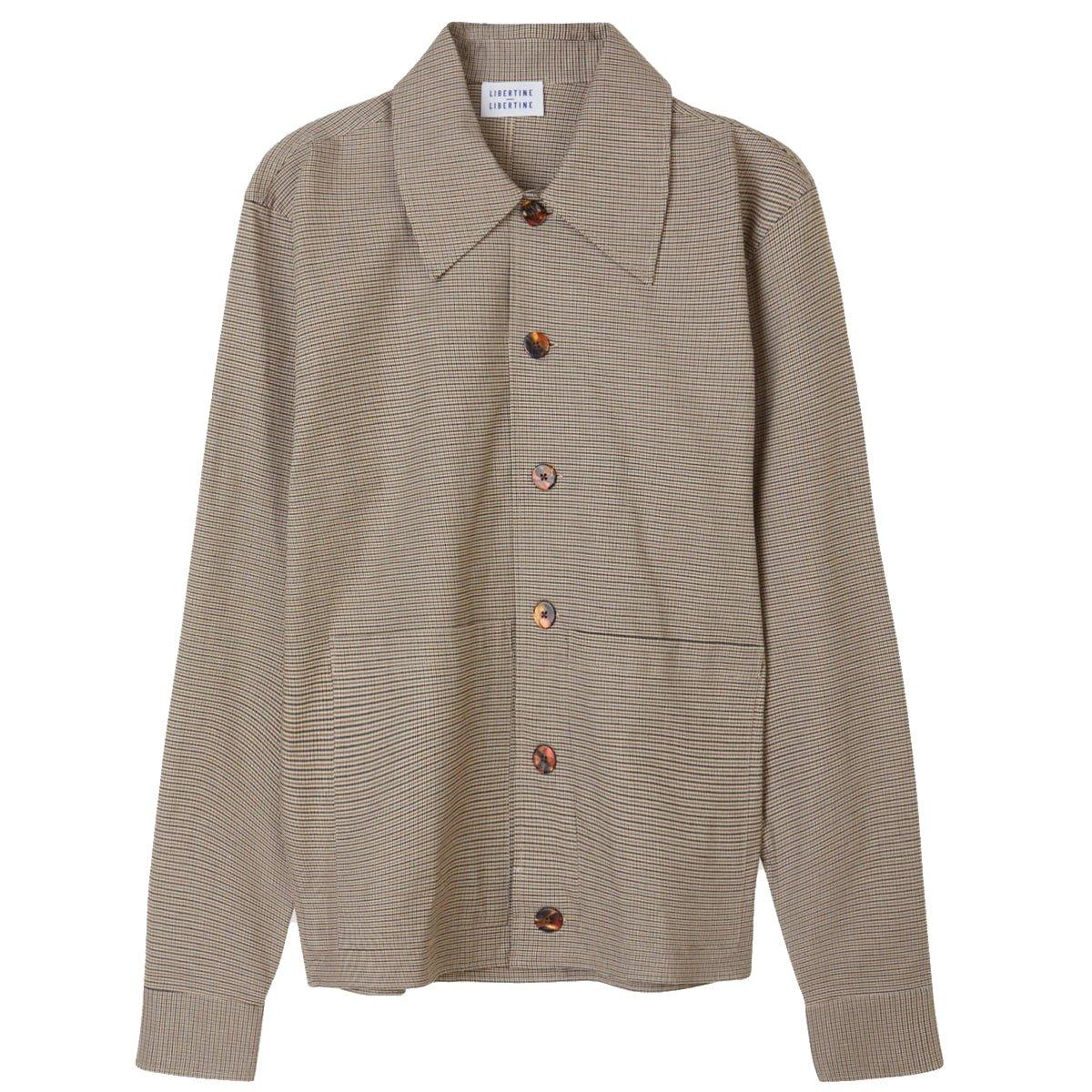Spider 2046 Shirt · Brown Check - Libertine-Libertine - Kul og Koks