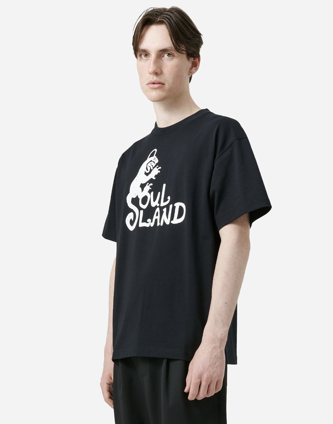 Spring Devil Logo T-shirt - Sort - soulland - Kul og Koks