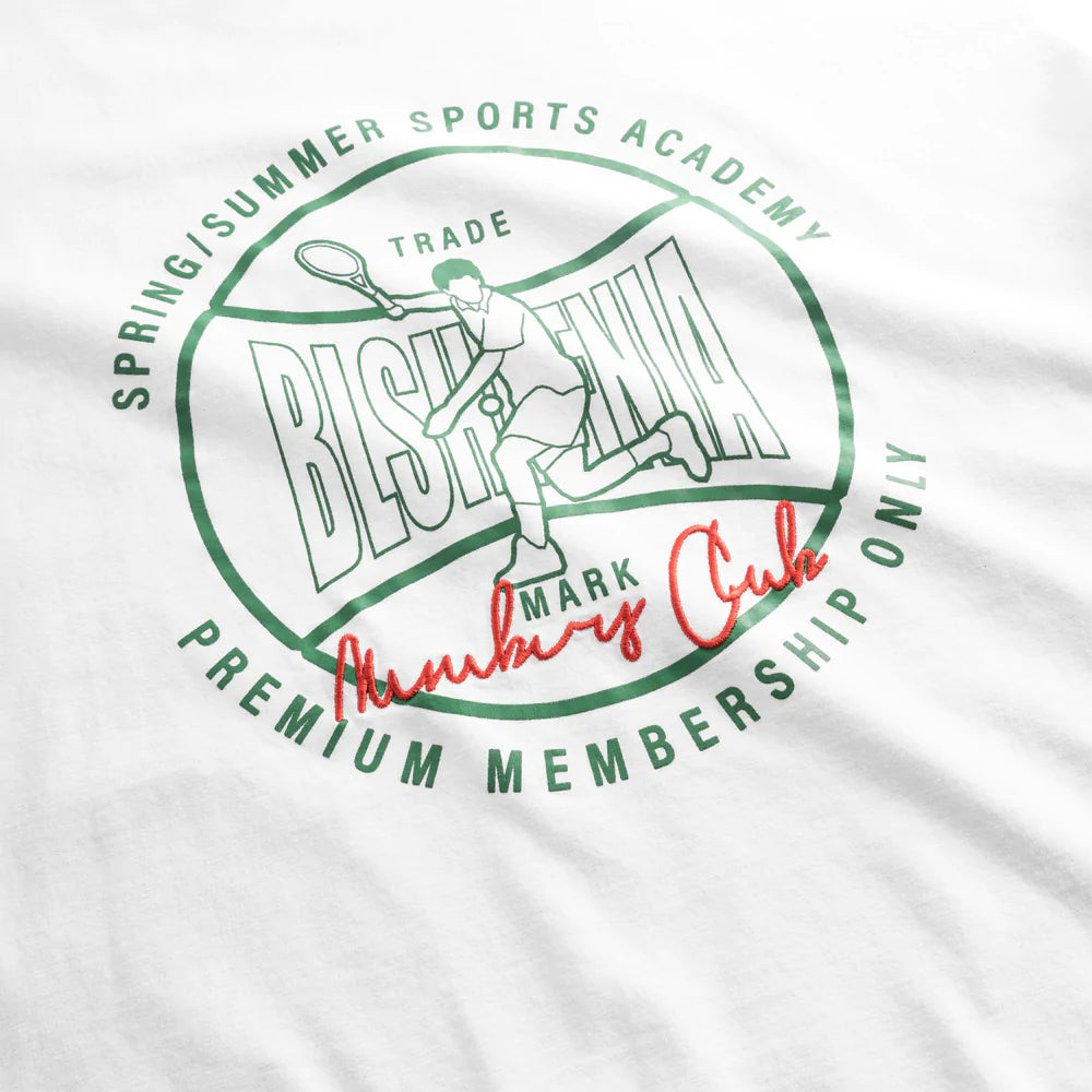 Tennis Tee - Hvid - BLS HAFNIA - Kul og Koks