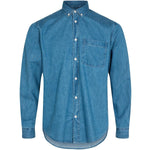 TATTO DENIM SKJORTE - Minimum - Kul og Koks