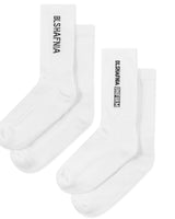 Uniform socks 2 pack · Hvid - BLS HAFNIA - Kul og Koks