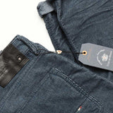 Vinci cord 3465 navy jeans - Blue de Genes - Kul og Koks