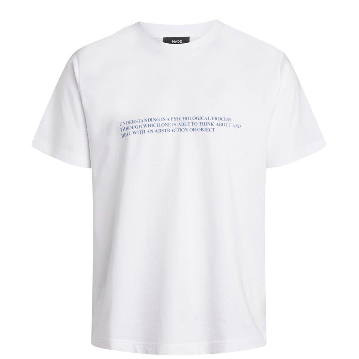 Wrong Twin Tee · Hvid - Mads Nørgaard - Kul og Koks
