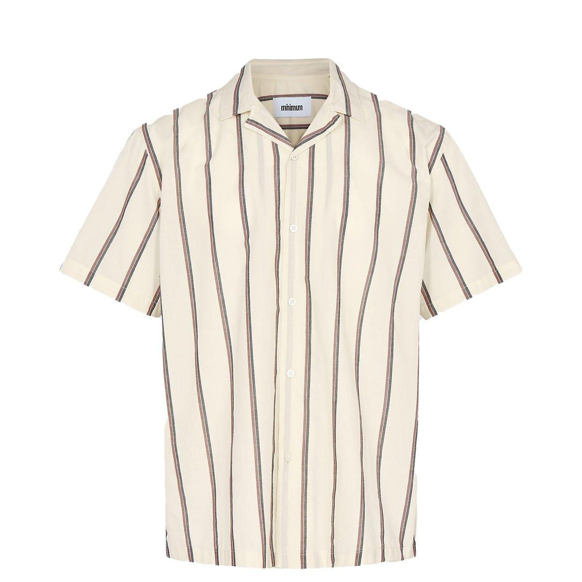 Yon Shirt · Stribet - Minimum - Kul og Koks