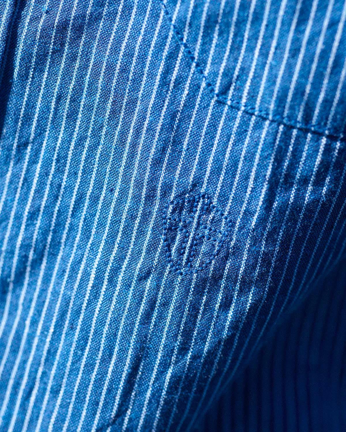 Zamboni Bresto Shirt - Indigo Blue - Blue de Genes - Kul og Koks