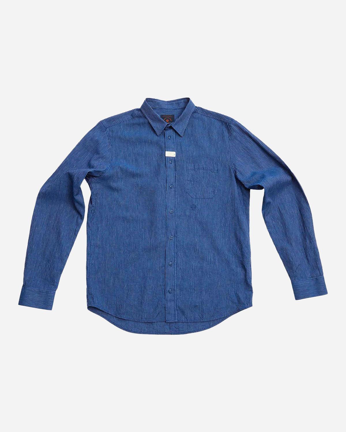 Zamboni Bresto Shirt - Indigo Blue - Blue de Genes - Kul og Koks
