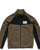 Zip Fleece Jacket · Brun - HALO - Kul og Koks